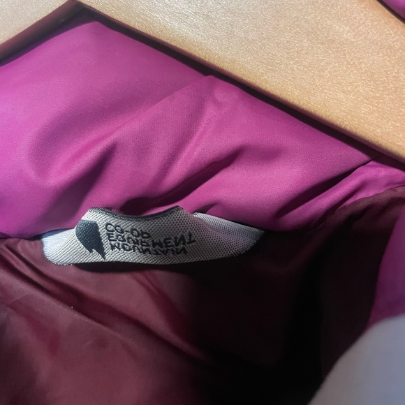 Pink down duvet synthetic mec - Picture 2 of 3